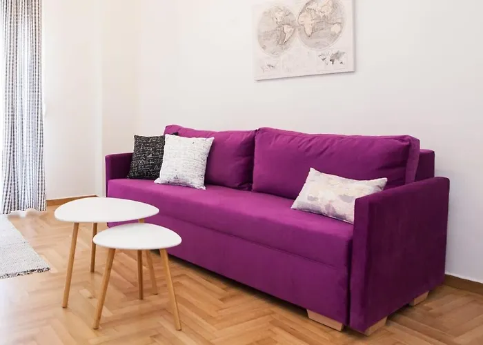 Contemporary Stylish Apartment Located Near Metaxourgeio Area